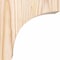 Ekena Millwork Huntington Smooth Corbel, Douglas Fir, 5 1/2"W x 6"D x 6"H COR06X06X06HUN00SDF - alternate 2